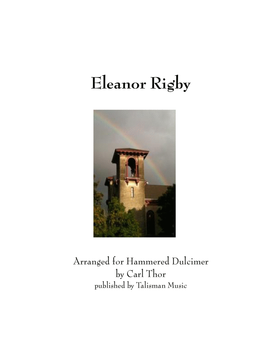 Eleanor Rigby Dulcimer scores gallery preview page 1