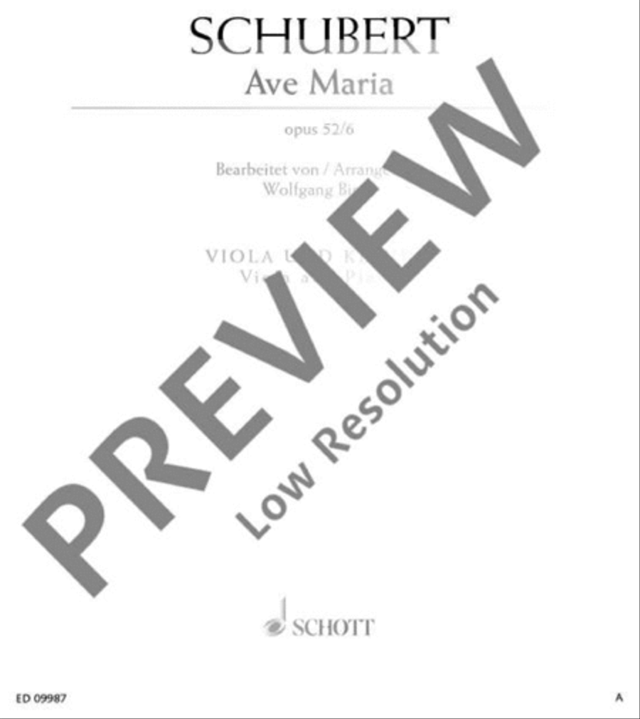 Ave Maria Piano Accompaniment scores gallery preview page 2