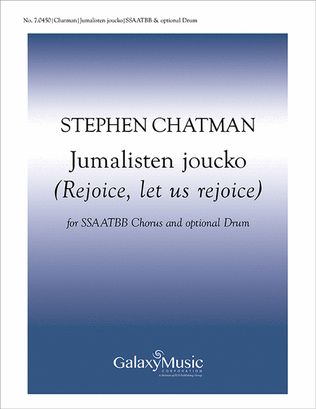 Book cover for Jumalisten joucko (Rejoice, let us rejoice)