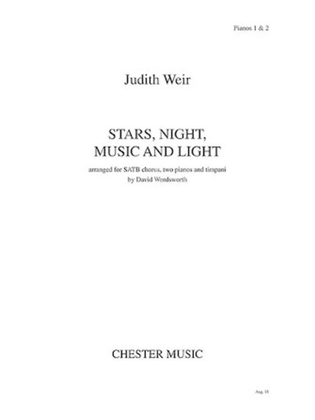 Book cover for Stars, Night, Music and Light
