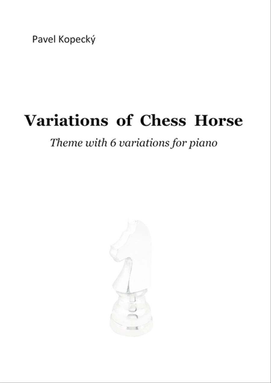 Variations of Chess Horse Piano Solo scores gallery preview page 1