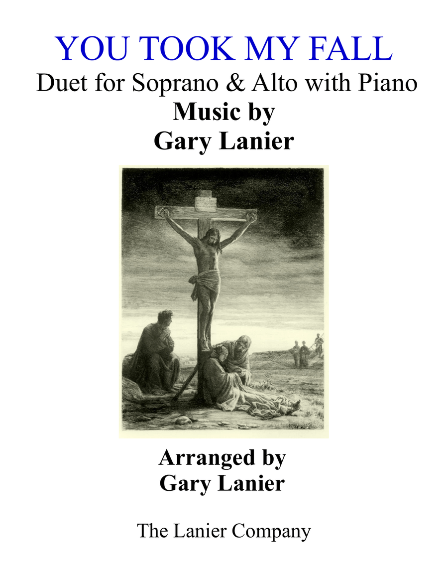 YOU TOOK MY FALL (Soprano/Alto Duet with Piano) Piano Accompaniment scores gallery preview page 1