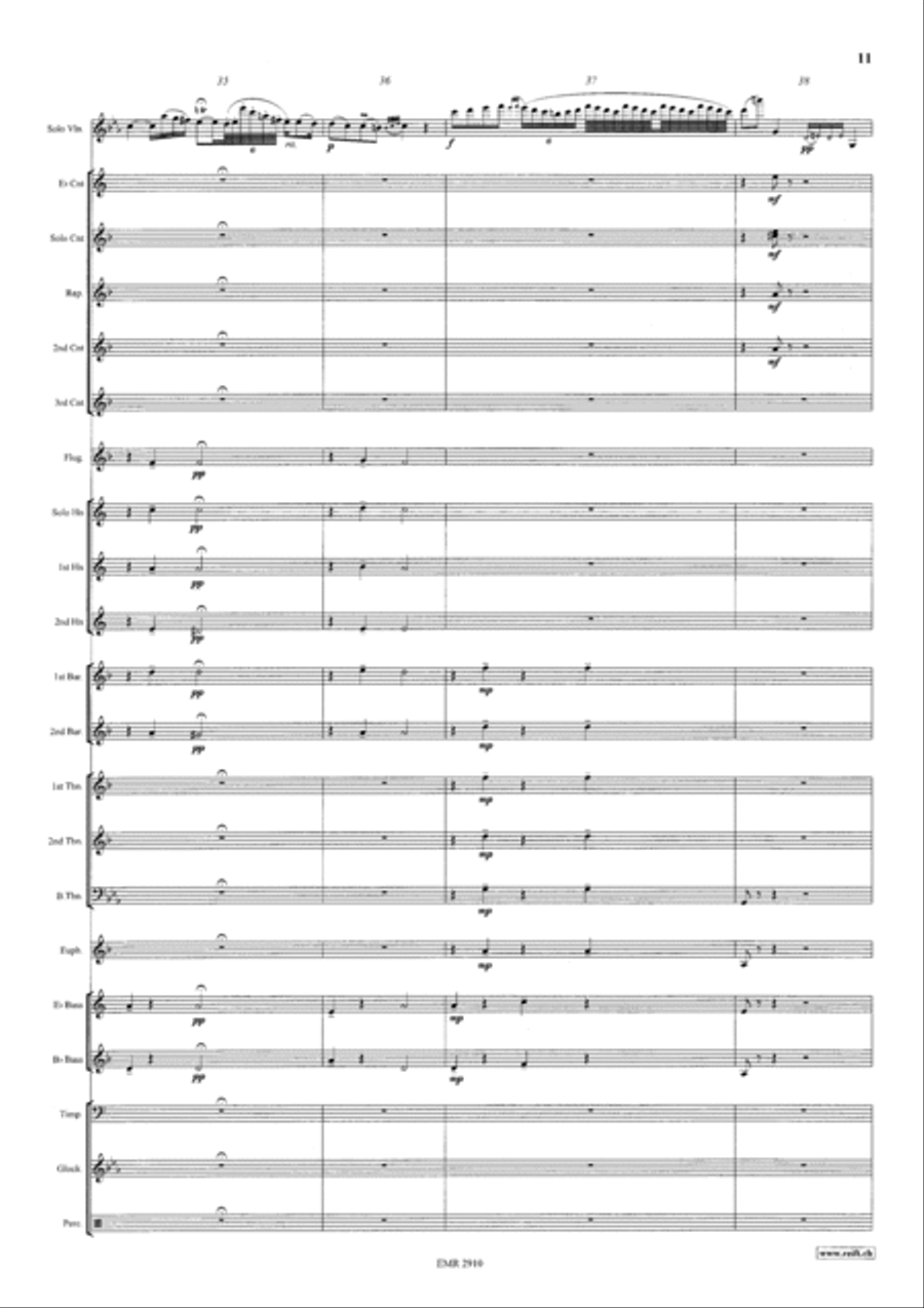 Zigeunerweisen Brass Band scores gallery preview page 12