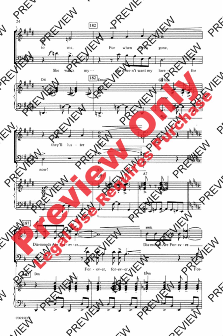 The Best of Bond (A Medley) 4-Part scores gallery preview page 23
