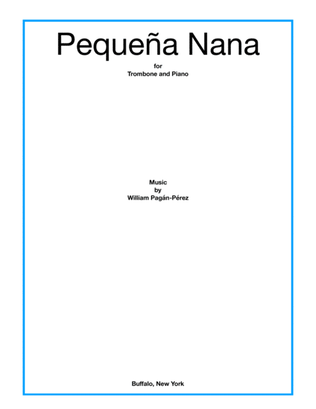 Little Lullaby (Pequeña nana) for Trombone and Piano