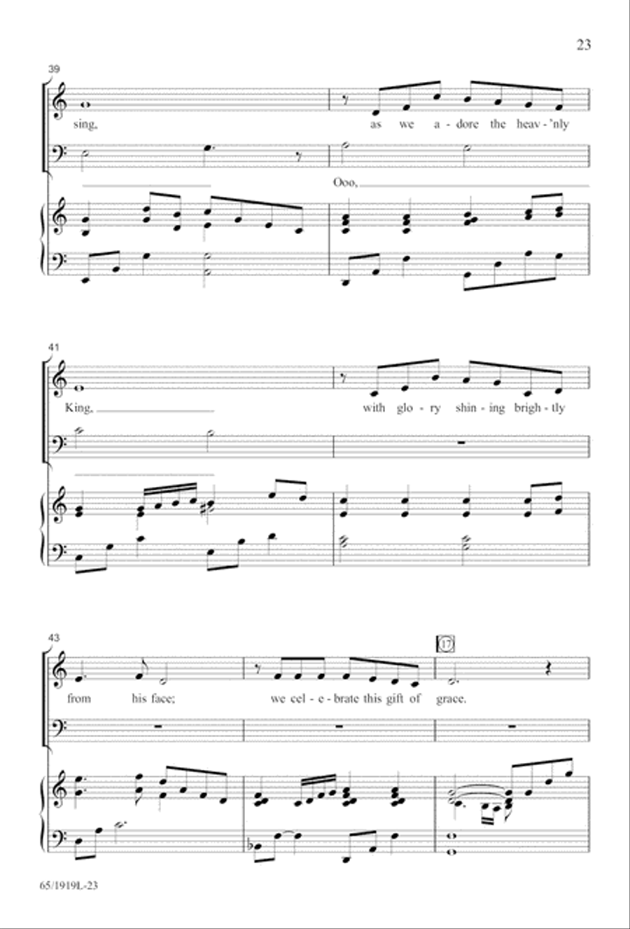 The Perfect Christmas 4-Part scores gallery preview page 25