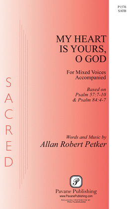 Book cover for My Heart Is Yours, O God