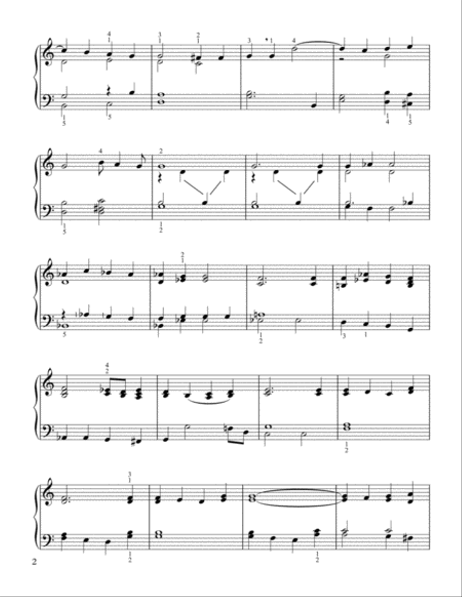 Ave Verum Corpus Easy Piano scores gallery preview page 2