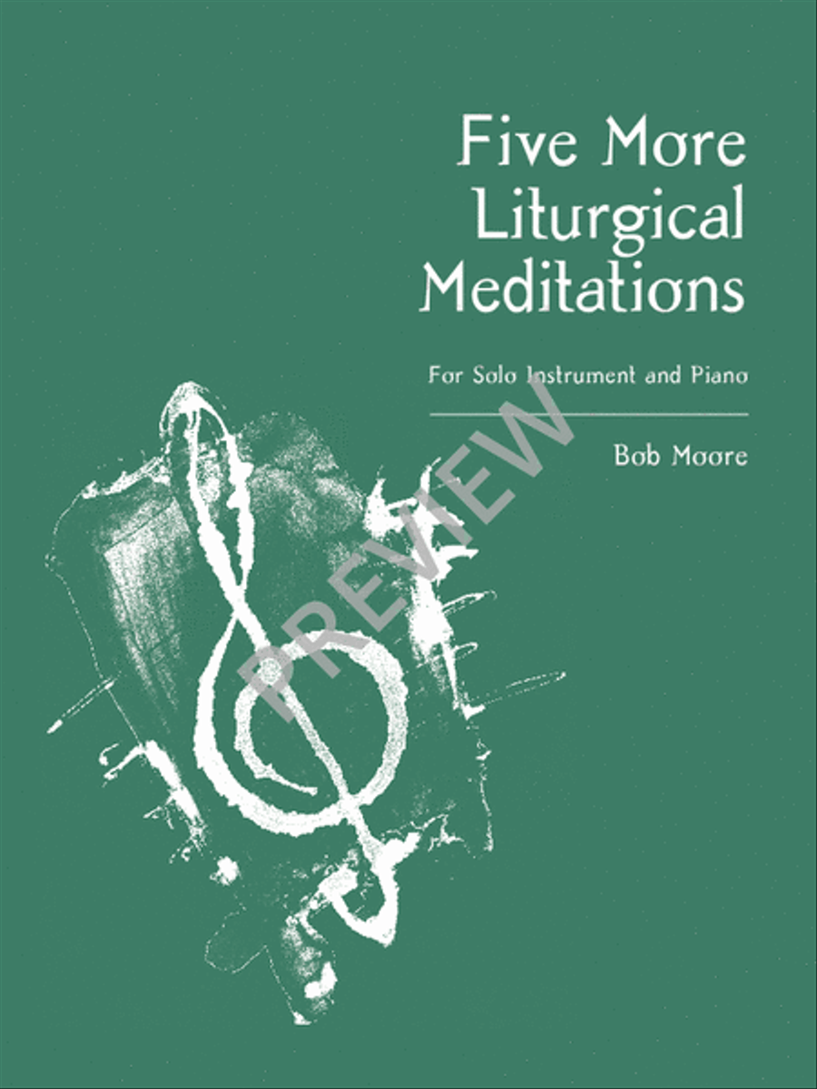 Five More Liturgical Meditations C Instrument scores gallery preview page 2