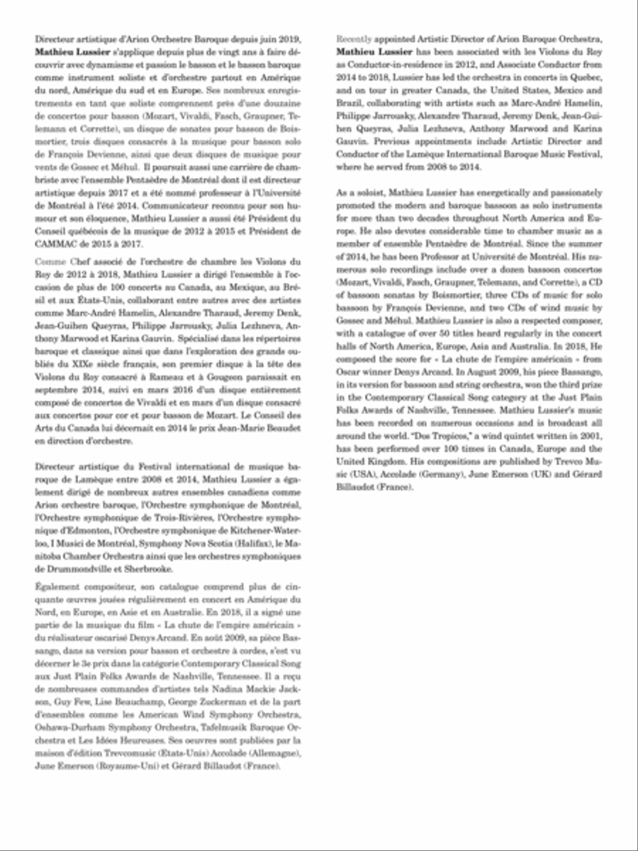 Six pièces de concert Clarinet Solo scores gallery preview page 2