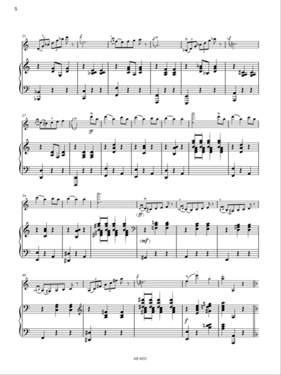 Bolero (Grade 7, C3, from the ABRSM Violin Syllabus from
