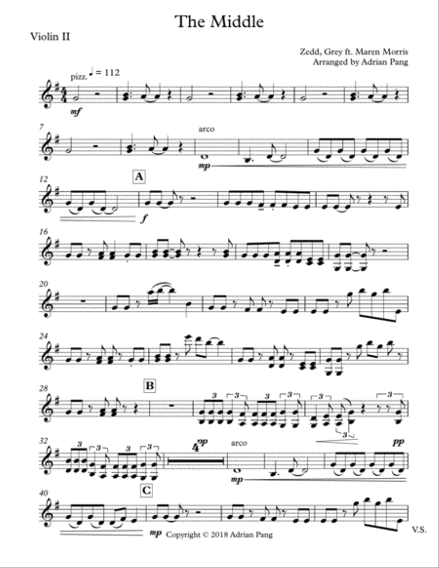 The Middle String Quartet scores gallery preview page 3