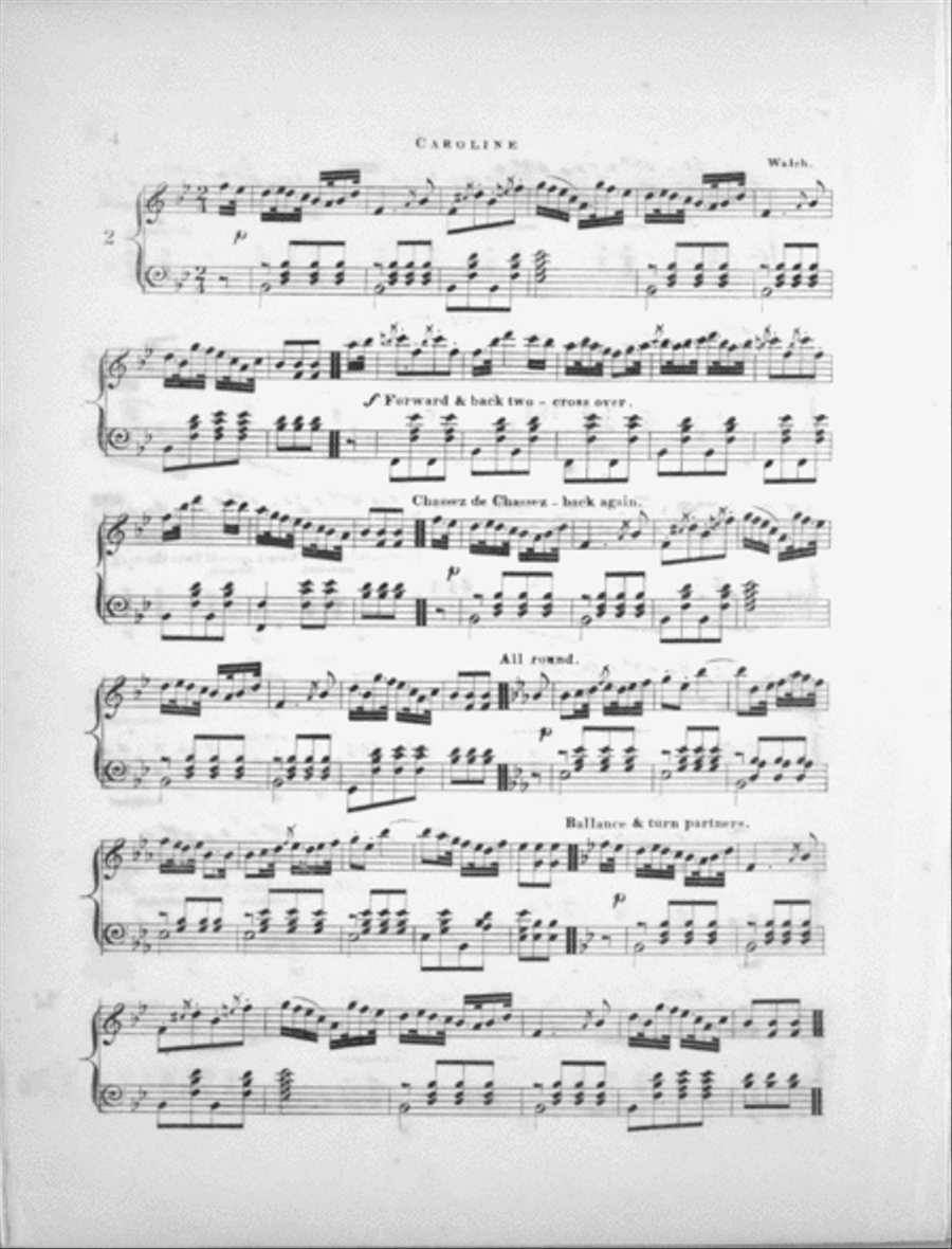 The Fairmount Quadrilles Piano Solo scores gallery preview page 3