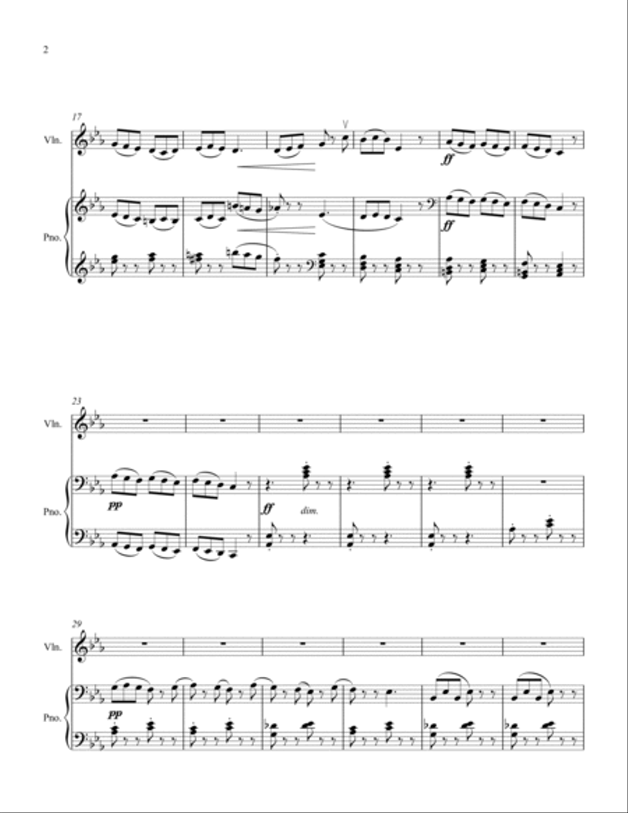 Springtanz Springtanz Violin Solo scores gallery preview page 4