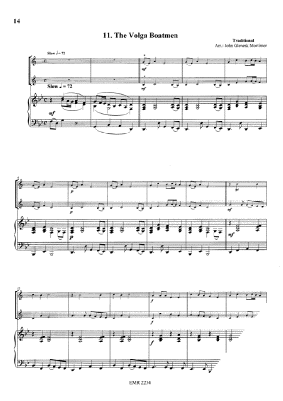 Duos Vol. 1 Duos Vol. 1 Clarinet Duet scores gallery preview page 6