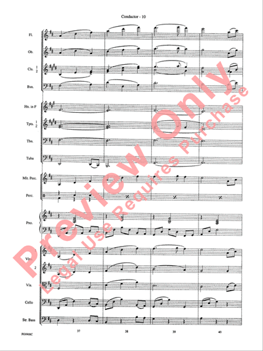 Ashokan Farewell Full Orchestra scores gallery preview page 13