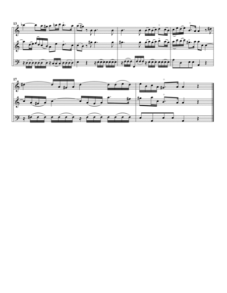 Trio sonata TWV 42 g1 (Arrangement for 3 recorders (AAB))