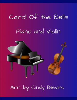 Carol of the Bells, for Piano and Violin