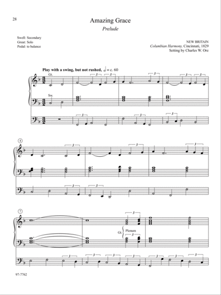 Eleven Compositions for Organ, Set X Organ scores gallery preview page 6