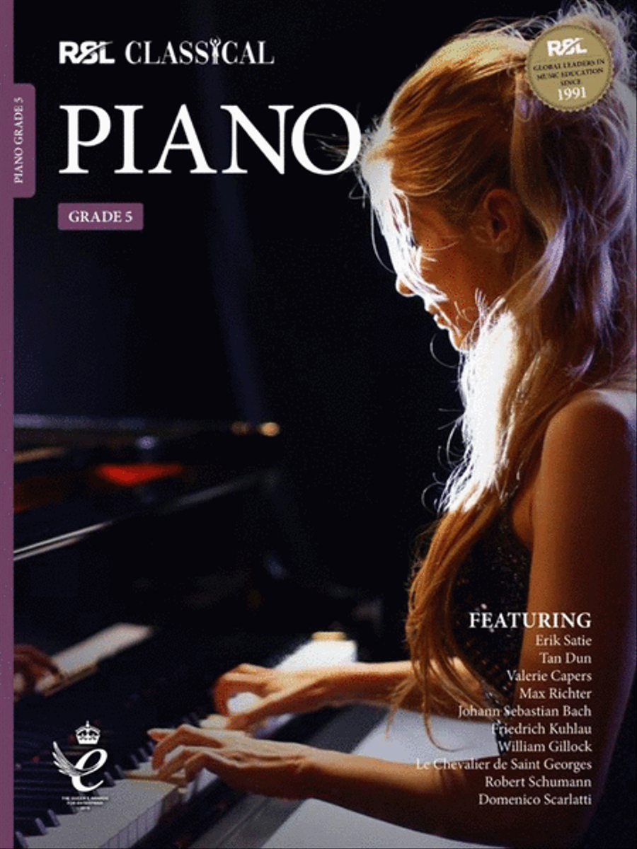 RSL Classical Piano Grade 5 (2021) Piano Solo scores gallery preview page 1