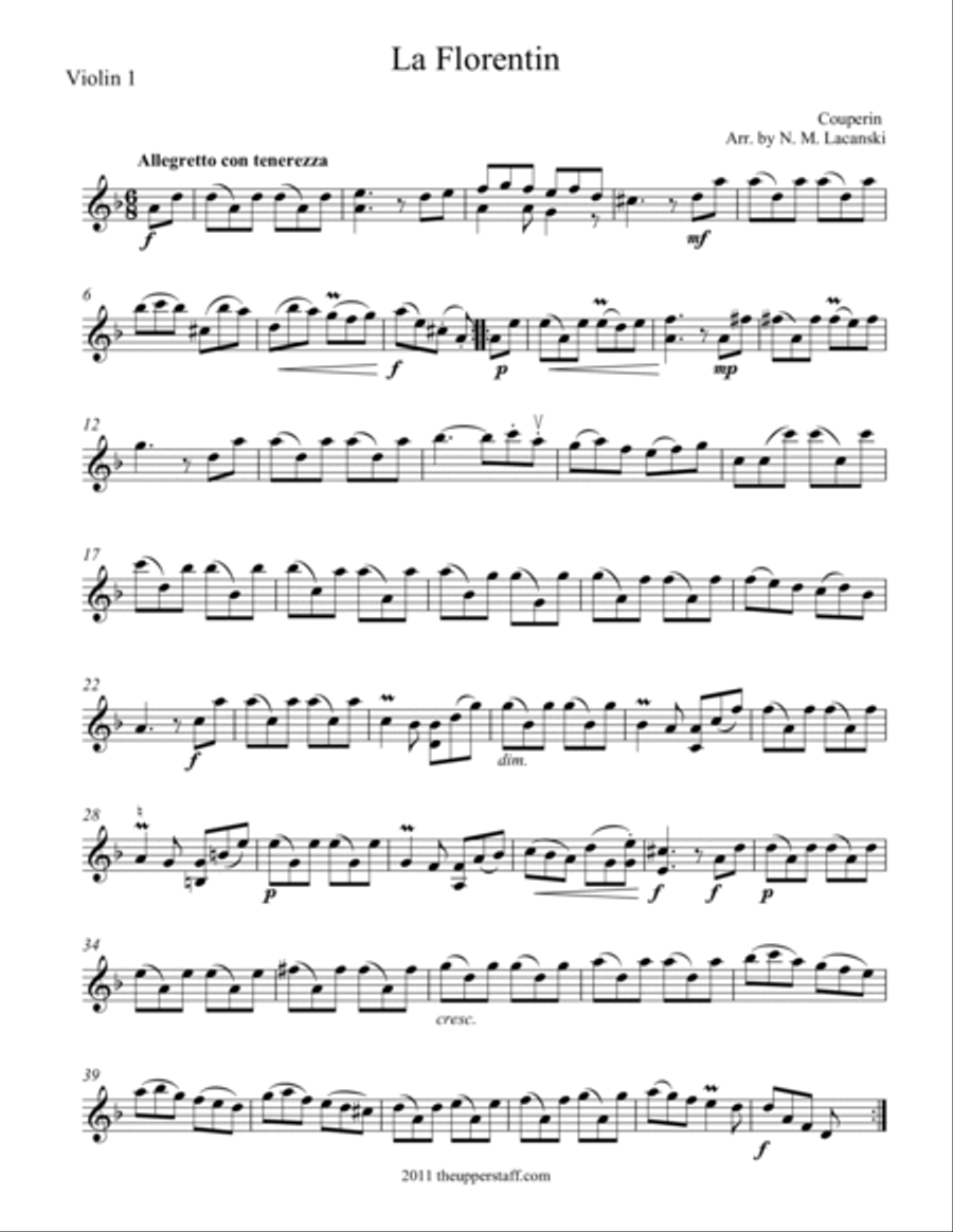 La Florentin String Duet scores gallery preview page 2