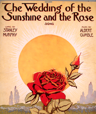 Book cover for The Wedding of the Sunshine and the Rose. Song