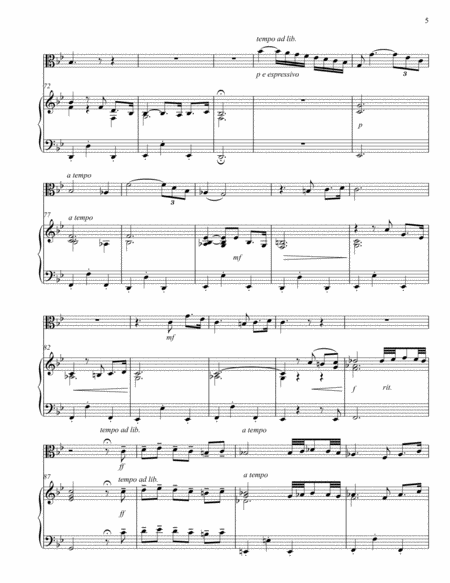 Albinoni - Adagio in G Minor, for Viola and Piano