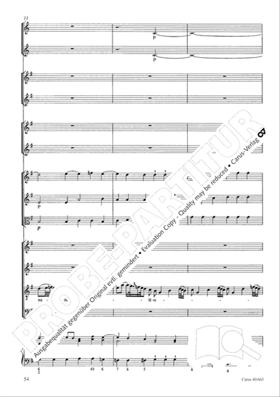 Mass in D minor (Missa in d) ATB scores gallery preview page 70