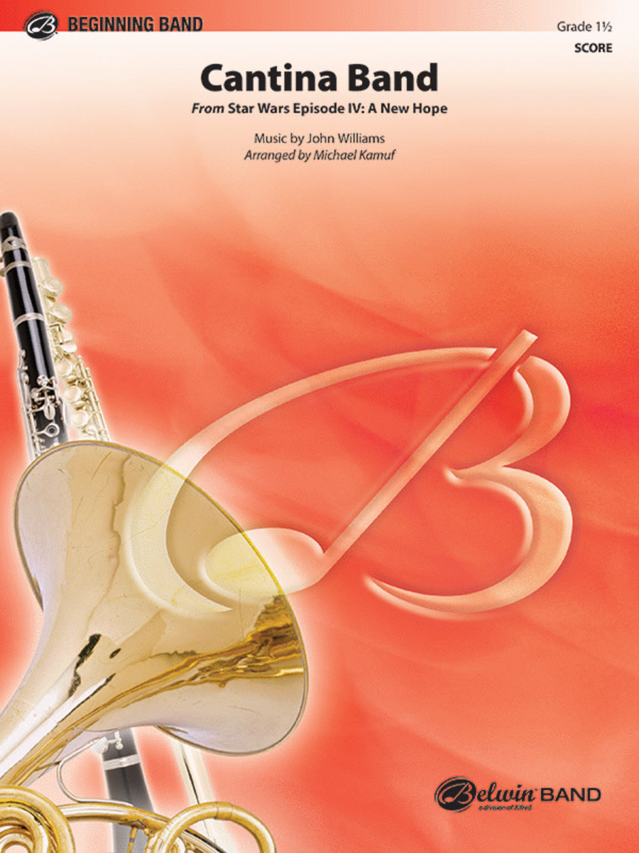 Cantina Band Concert Band scores gallery preview page 1