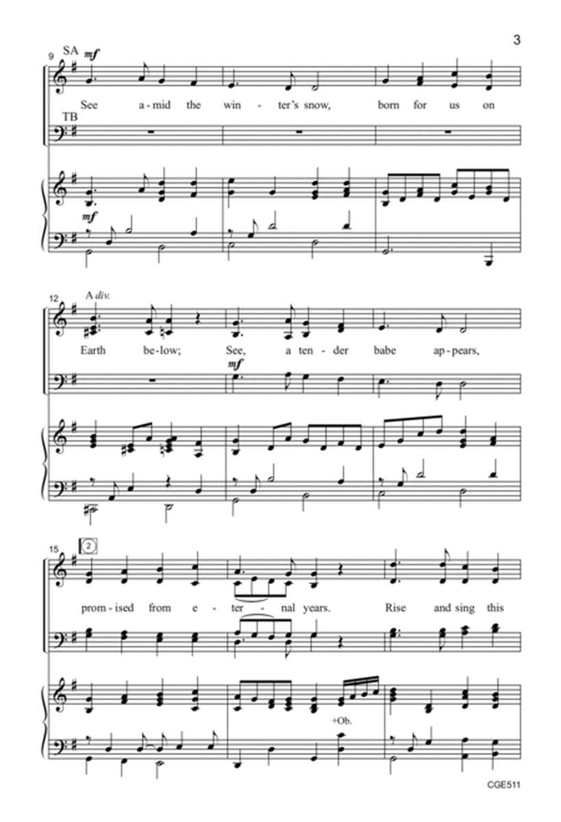 See Amid the Winter Snow - SATB image number null