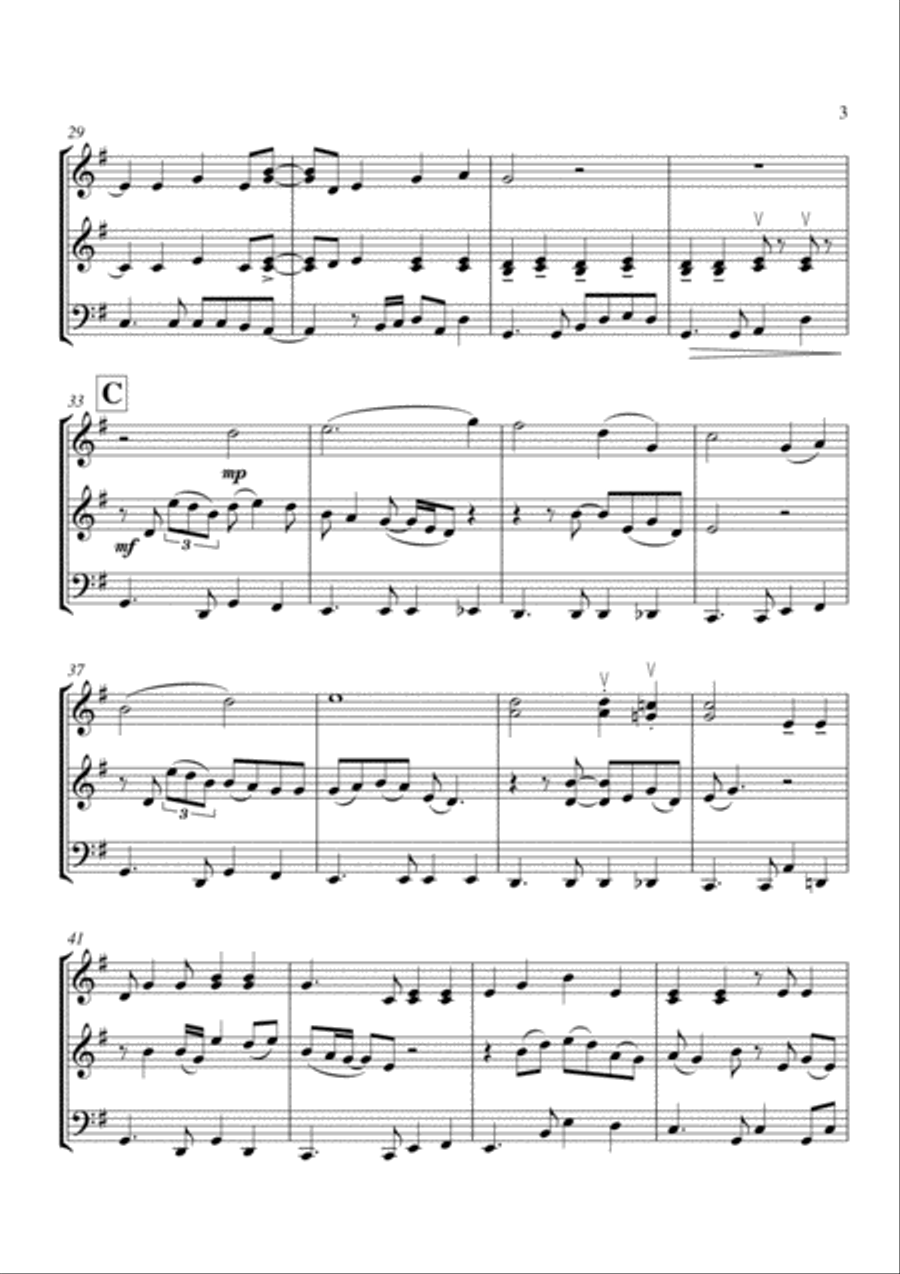 How Sweet It Is (To Be Loved By You) String Trio scores gallery preview page 4