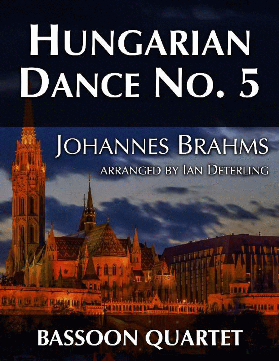 Hungarian Dance No. 5 (for Bassoon Quartet) image number null