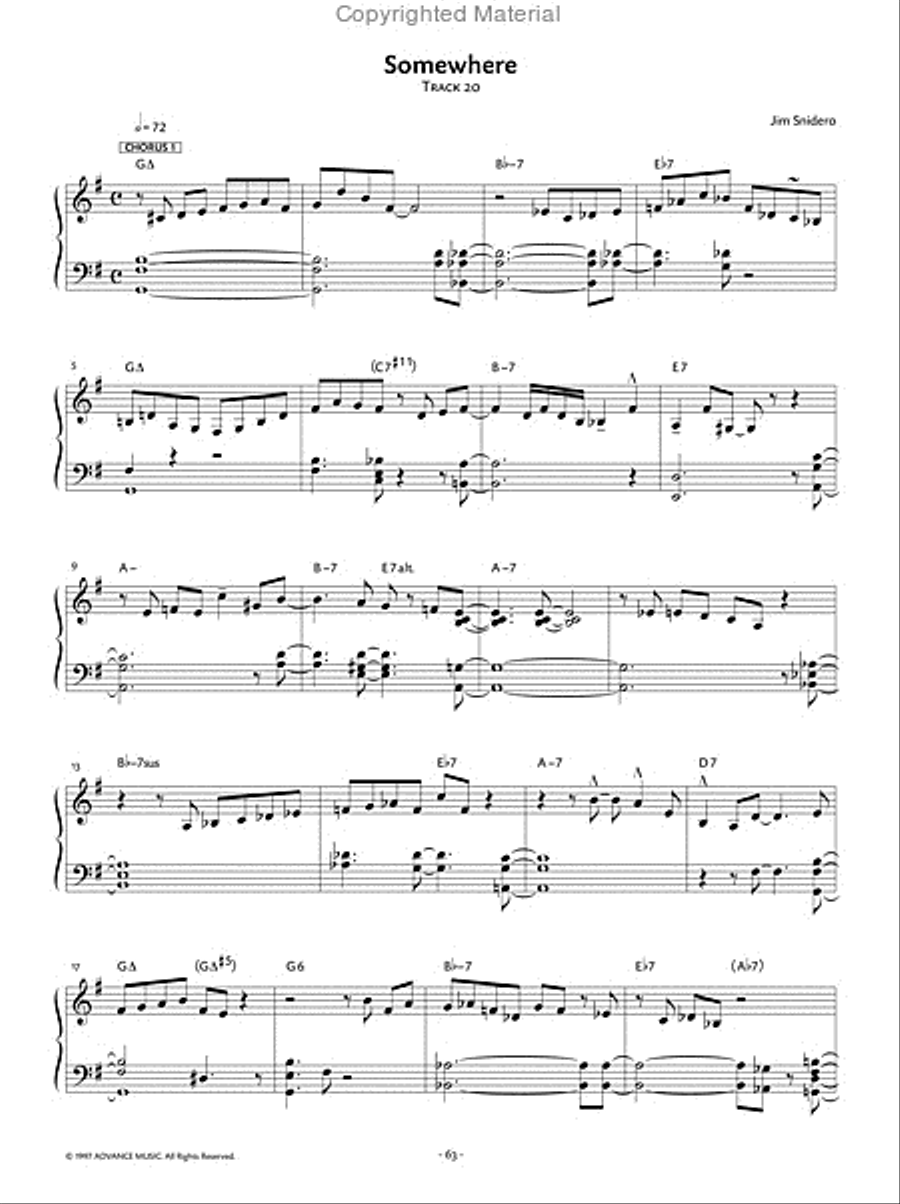 Jazz Conception Piano Jazz Conception Piano Piano Method scores gallery preview page 21