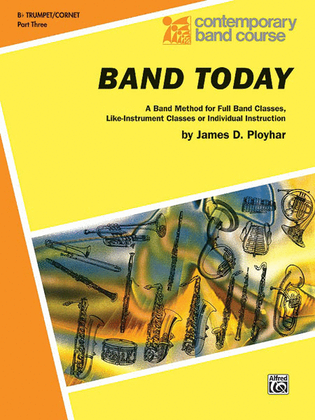 Book cover for Band Today, Part 3