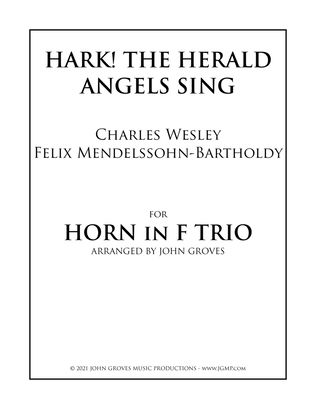Hark! The Herald Angels Sing - French Horn Trio