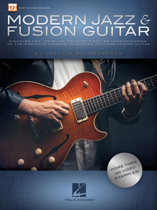 Book cover for Modern Jazz & Fusion Guitar