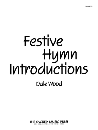 Book cover for Festive Hymn Introductions for Organ