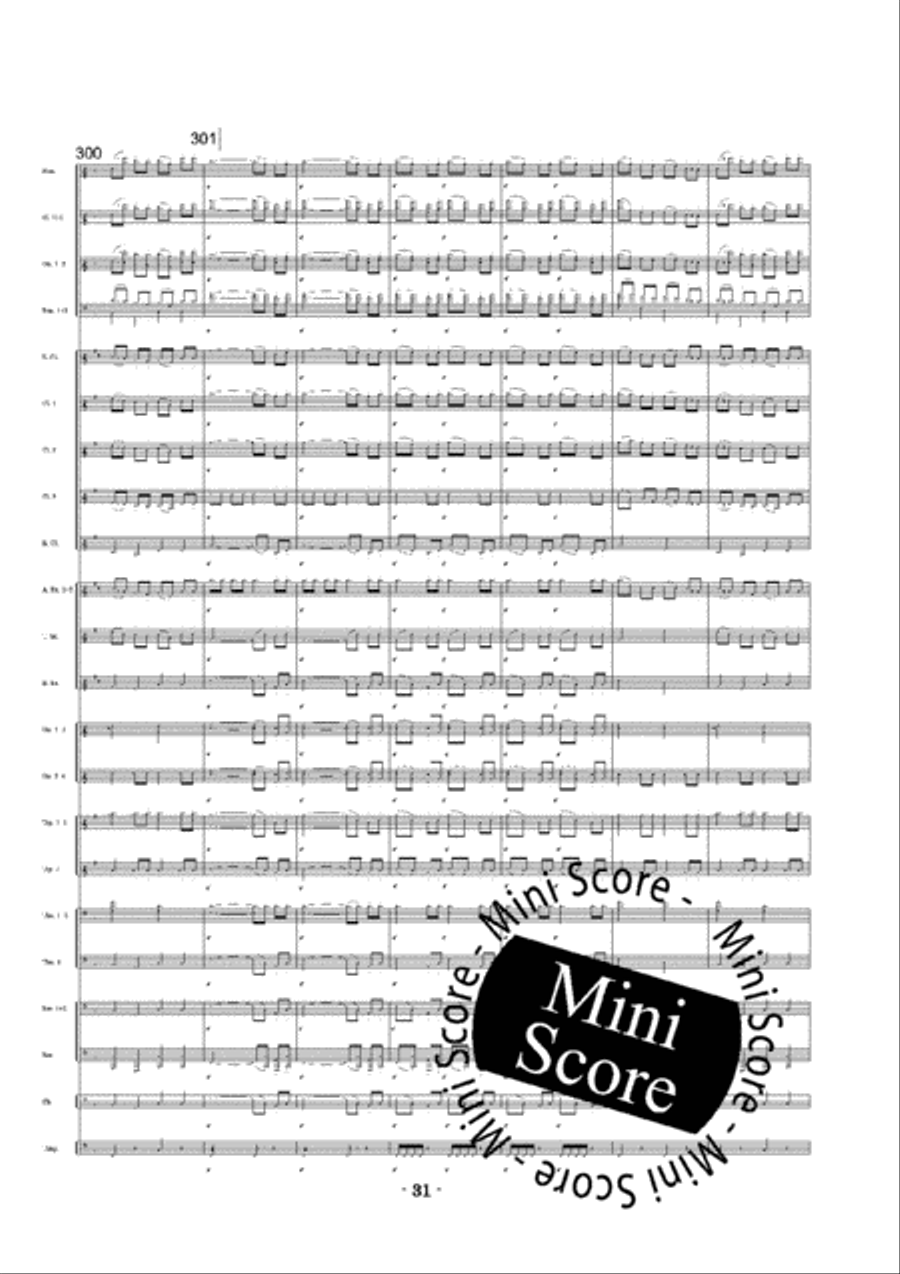 Egmont Concert Band scores gallery preview page 35