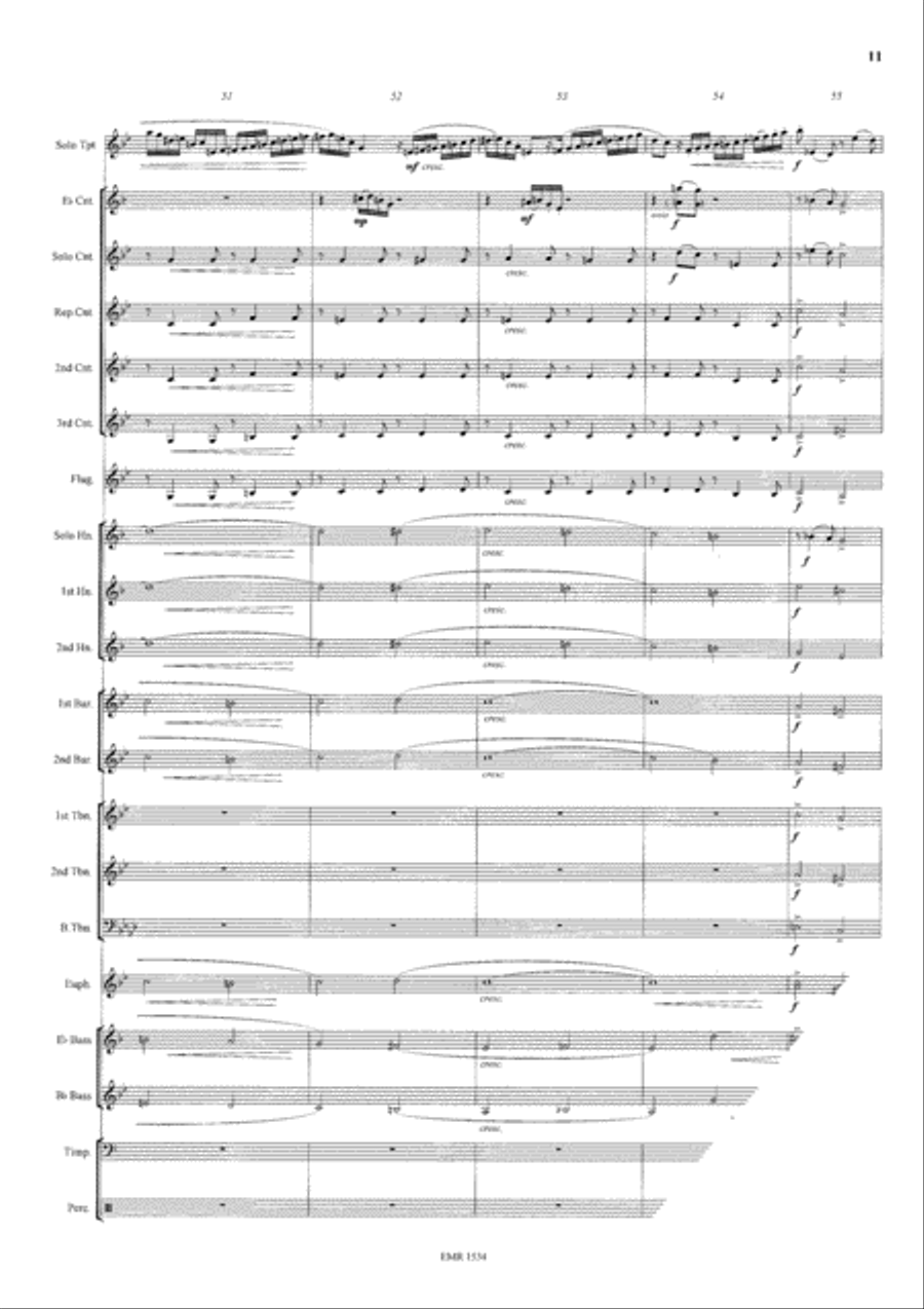 Konzertstuck No. 2 Brass Band scores gallery preview page 12