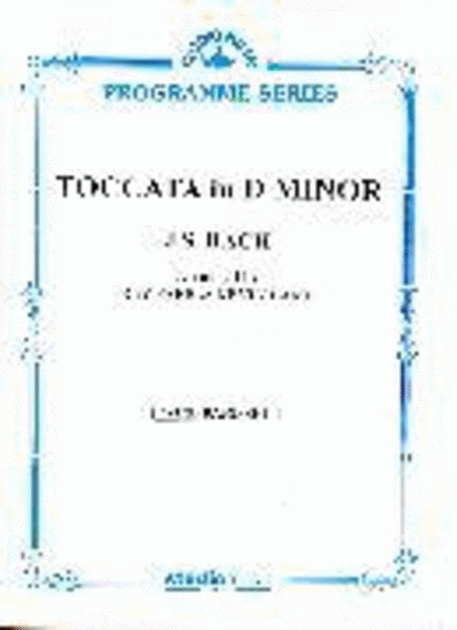 Toccata in D Minor Concert Band scores gallery preview page 1