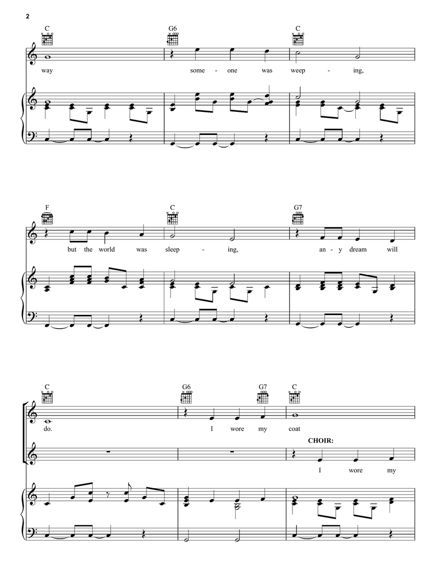 Any Dream Will Do Guitar scores gallery preview page 2