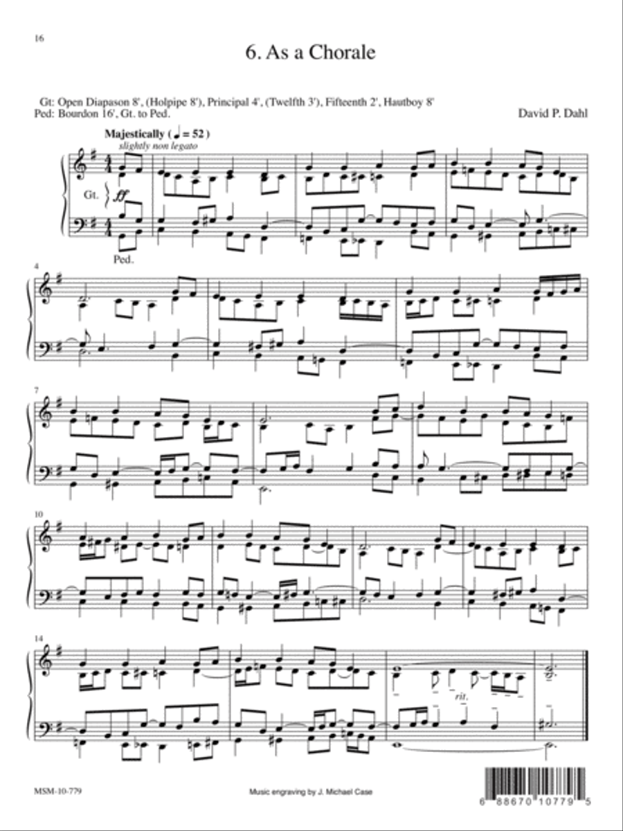 A Kingsfold Suite Organ scores gallery preview page 8