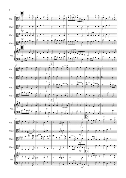 Prelude from Te Deum for Viola Quartet image number null