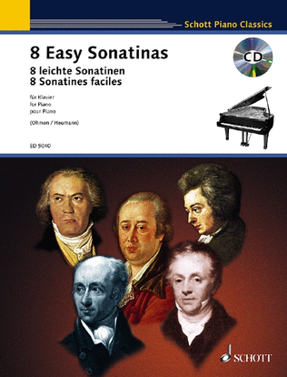 Book cover for 8 Easy Sonatinas