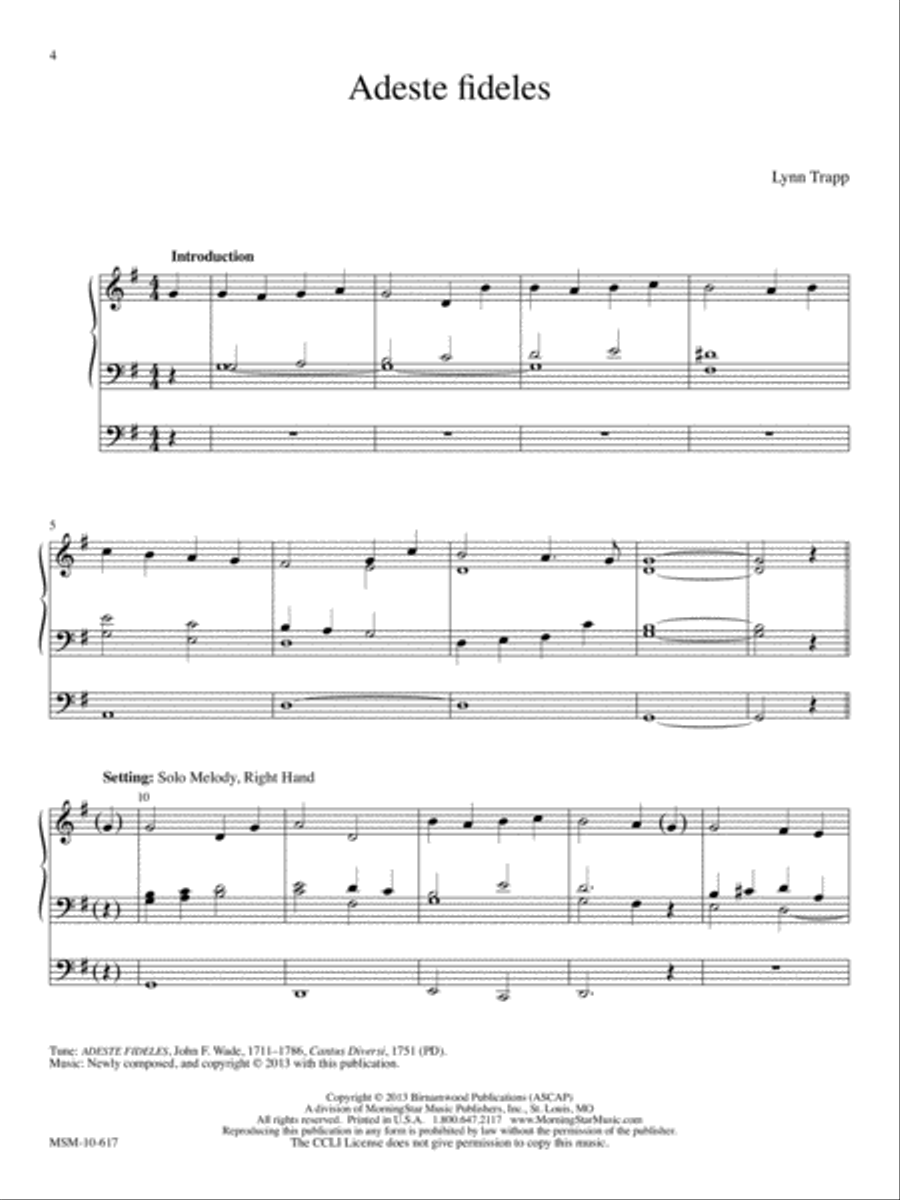Hymns of Praise Then Let Us Sing, Volume 1 Organ scores gallery preview page 4