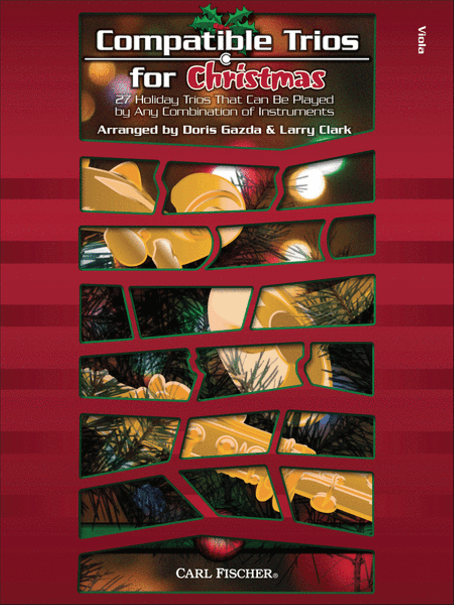 Compatible Trios for Christmas Viola scores gallery preview page 1