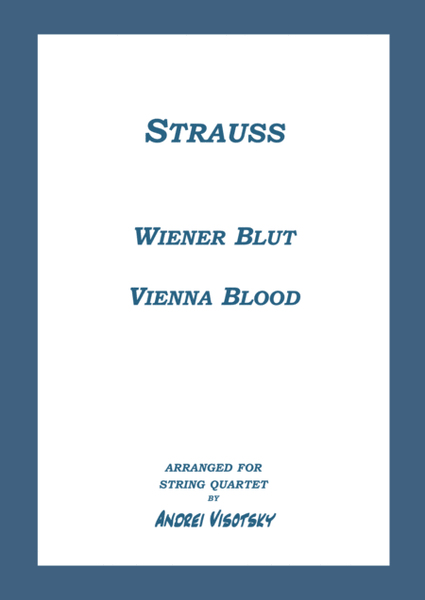 Vienna Blood - Wiener Blut image number null