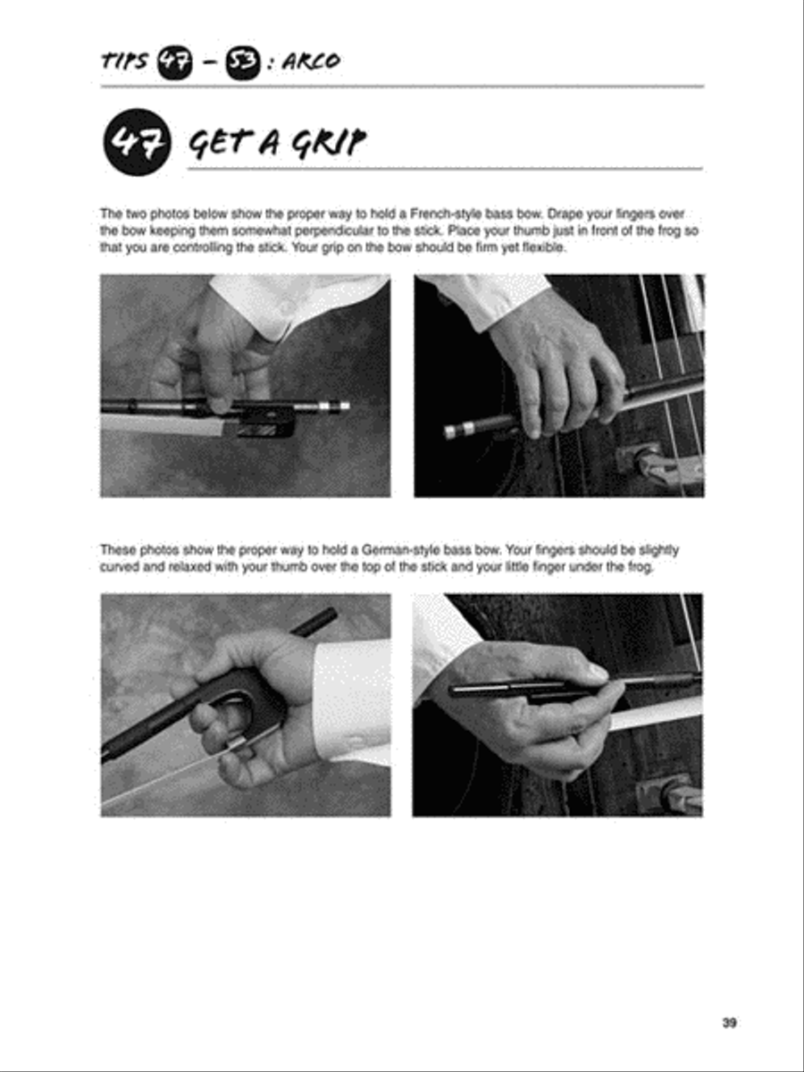 101 Upright Bass Tips 101 Upright Bass Tips Double Bass scores gallery preview page 7