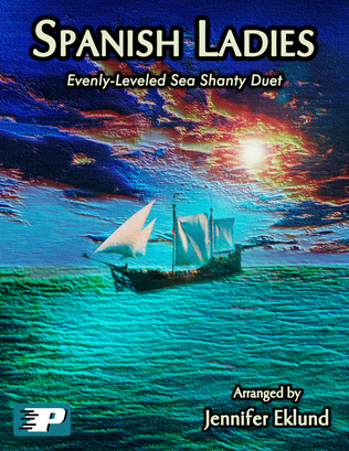 Book cover for Spanish Ladies (Sea Shanty) (Easy Piano Duet)