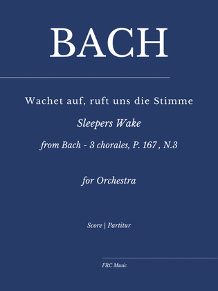 Book cover for Wachet auf, ruft uns die Stimme (from 3 Corali - DAI CHORALVORSPIELE, PER ORGANO)